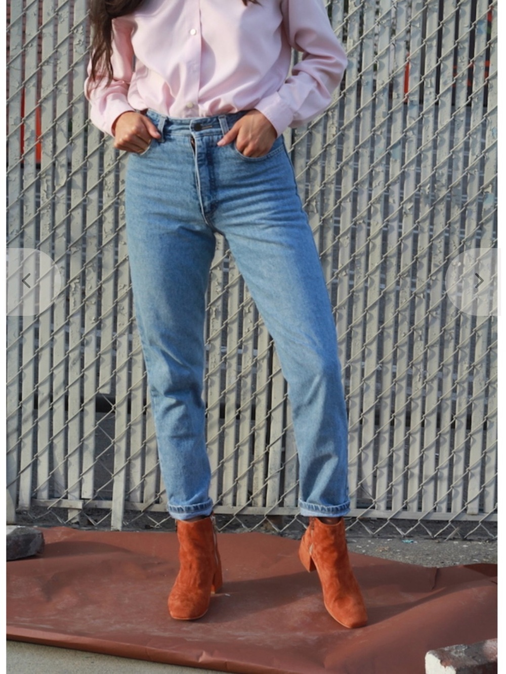 GUESS High Rise Skinny Jeans